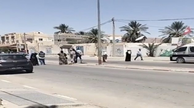 المتلوي: الأهالي يحتجون بسبب انقطاع المياه