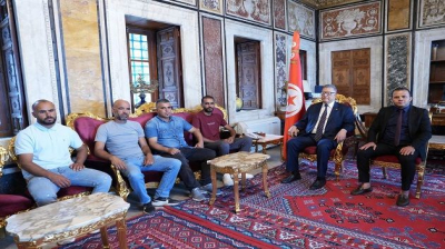 بودربالة يلتقي بعملة شركة أشغال السكك الحديدية المنتهية عقودهم