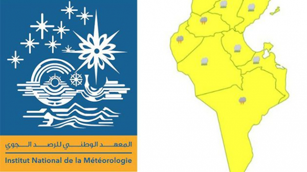 الرصد الجوّي: 'كل ولايات البلاد في مستوى اليقظة الأصفر'