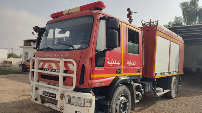 السيطرة على حريق اندلع بغابات ببوش–عين دراهم