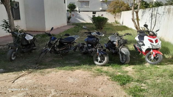 سوسة: الإطاحة بعصابة لسرقة الدراجات النارية