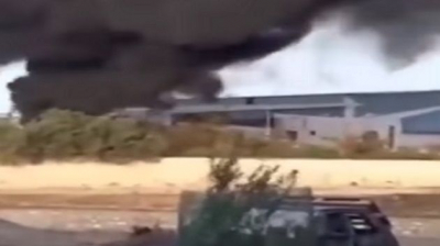 نشوب حريق بمستودع تابع لشركة النقل بالساحل: إيقاف المعتدي