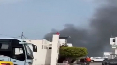 اندلاع حريق بالميناء التجاري بسوسة