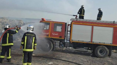 الحماية المدنية: 105 تدخلات لإطفاء الحرائق خلال الـ24 ساعة الماضية