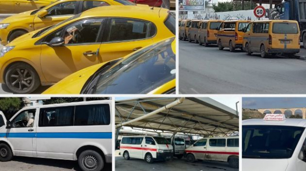 التاكسيات واللواجات والنقل الريفي في إضراب عام غدا الاثنين بكامل ولايات الجمهورية